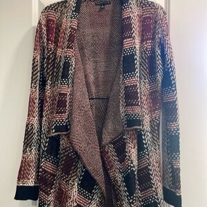 Long Multi Colored Cardigan